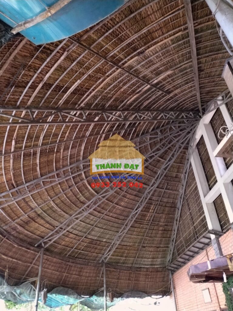 Thi công nhà lá Ninh Thuận