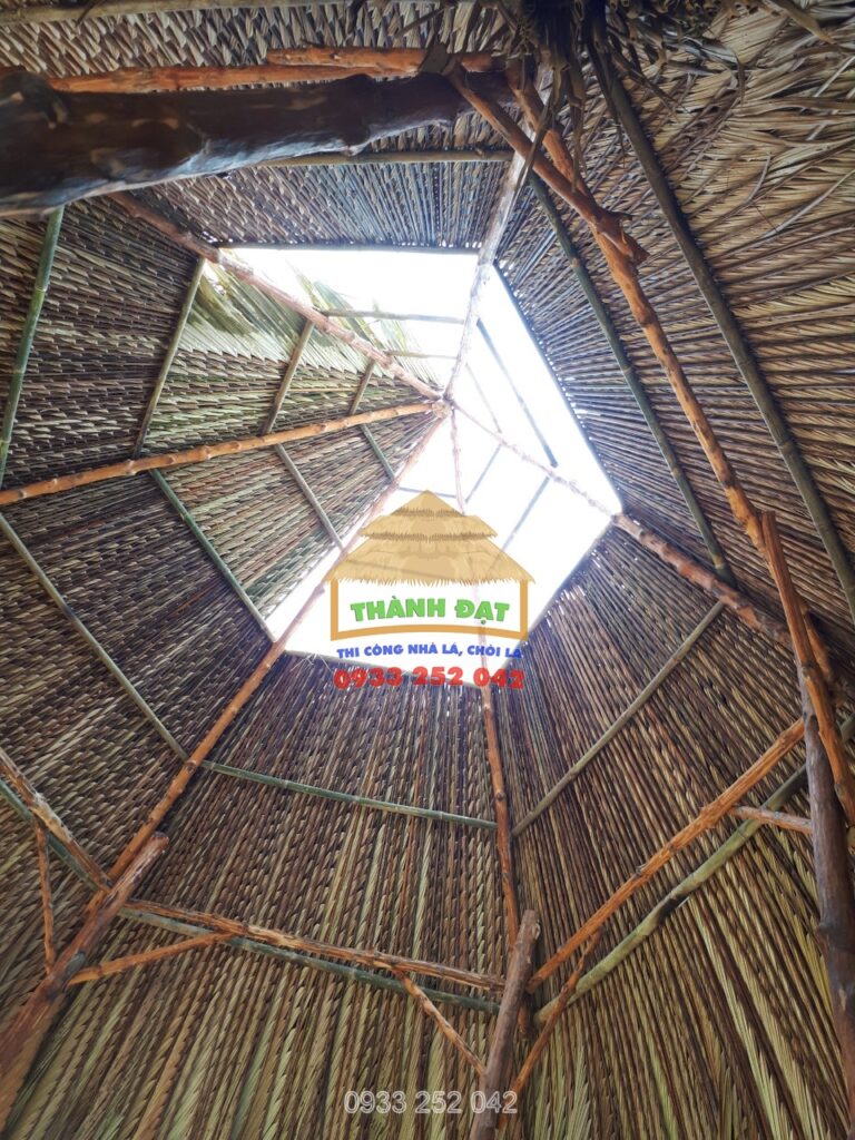 Thi công nhà lá Khánh Hòa