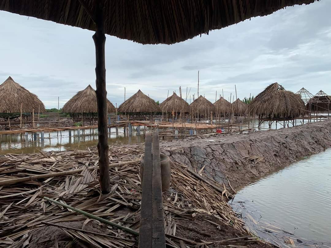 Thi công nhà lá Khánh Hòa