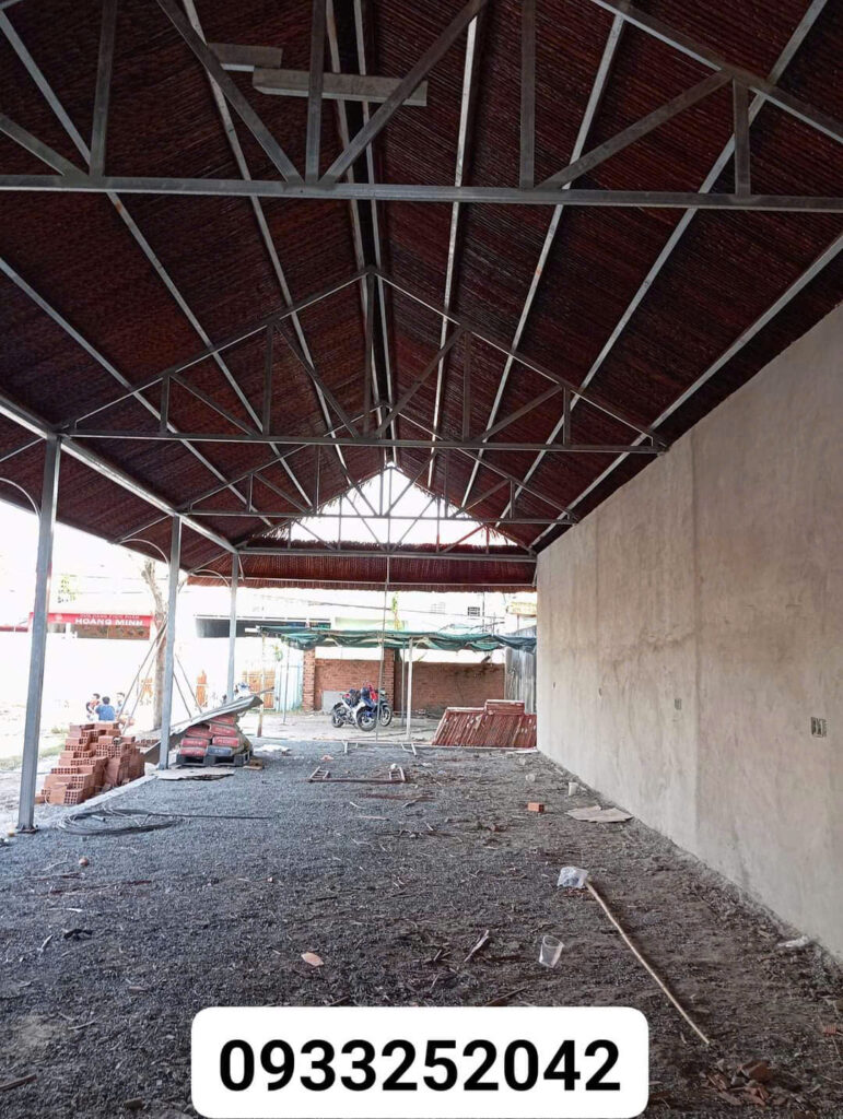 Thi công nhà lá Khánh Hòa